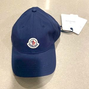 Moncler berretto baseball cap, navy